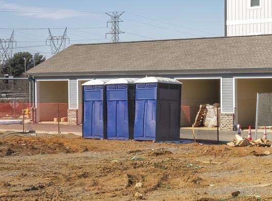 the number of construction porta potties needed for a construction site depends on the size and period of the project, as well as the number of staff members on site